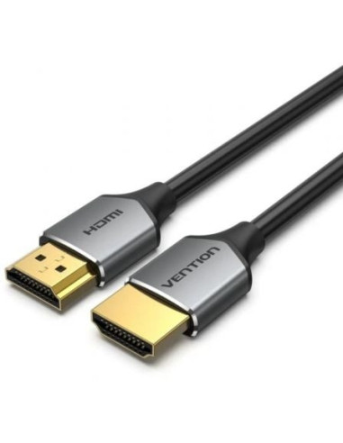 Cable hdmi 2.0 4k vention alehd/ hdmi macho - hdmi macho/ 50cm/ gris