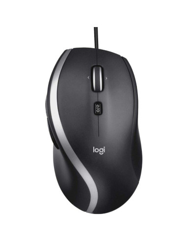 Ratón logitech m500s/ hasta 4000 dpi/ negro