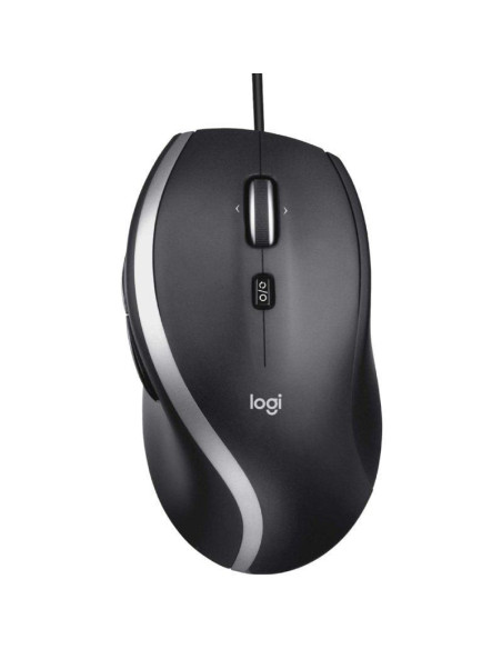 Ratón logitech m500s/ hasta 4000 dpi/ negro