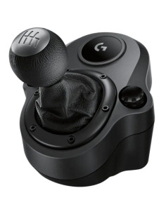 Palanca de cambio logitech driving force shifter para volantes g293 - g920 y g29/ 6 velocidades