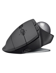 Ratón trackball inalámbrico logitech mx ergo/ batería recargable/ hasta 2048 dpi
