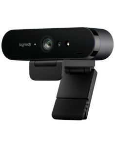 Webcam videoconferencia logitech brío 4k/ enfoque automático/ 4096 x 2160 ultra hd