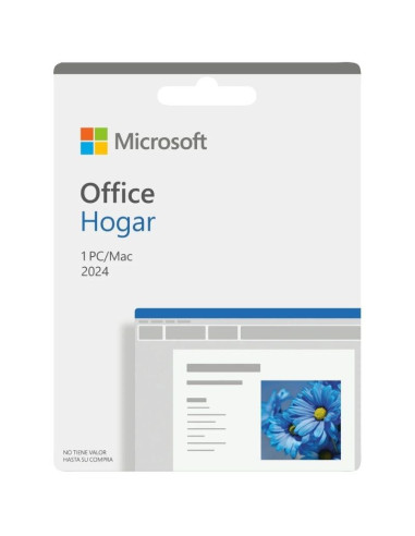 Microsoft office hogar 2024/ 1 usuario/ licencia perpetua