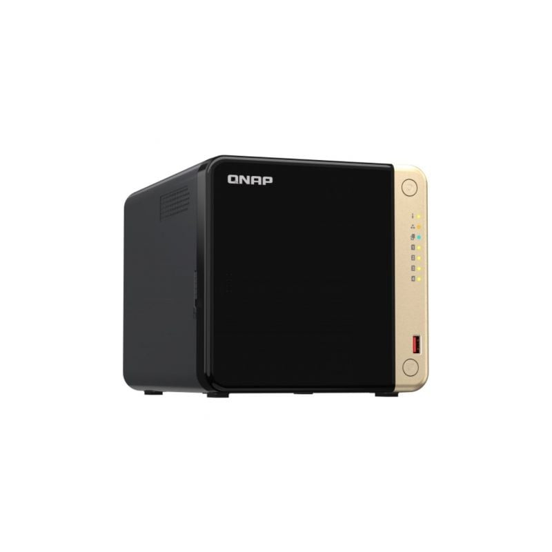 Nas qnap ts-464-8g/ 4 bahías 3.5'- 2.5'/ 8gb ddr4/ formato torre