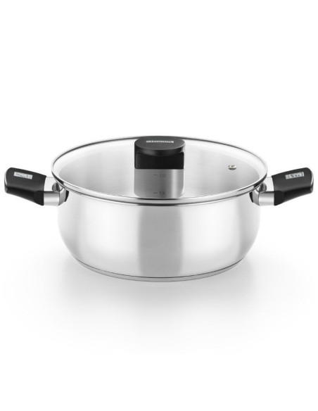 Cacerola monix elite m240318/ ø18cm/ aluminio fundido/ apta para inducción