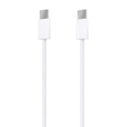 Cable usb 2.0 tipo-c aisens a107-0856/ usb tipo-c macho - usb tipo-c macho/ hasta 60w/ 480mbps/ 2m/ blanco