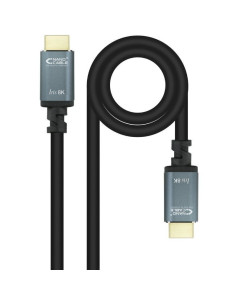 Cable hdmi 2.1 iris 8k nanocable 10.15.8010/ hdmi macho - hdmi macho/ 10m/ negro