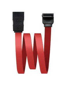 Cable sata nanocable 10.18.0202-oem/ sata hembra - sata hembra/ 50cm/ rojo