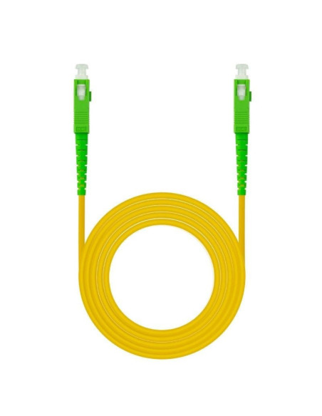 Cable de fibra óptica g657a2 nanocable 10.20.0040/ lszh/ 40m/ amarillo