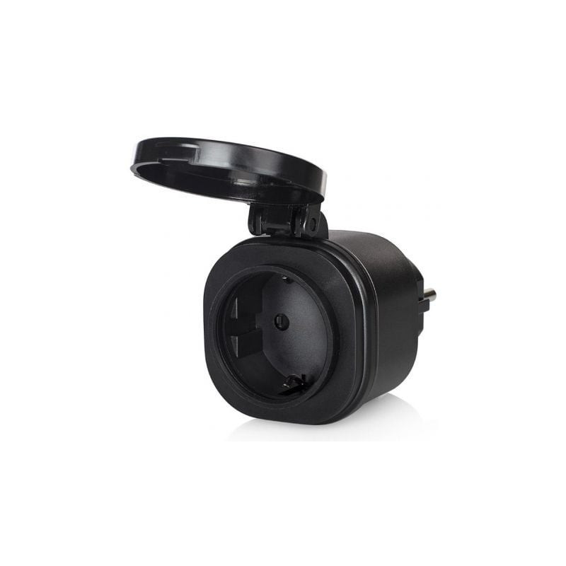 Set de mini enchufes para exterior smartwares sh4-99653/ negros