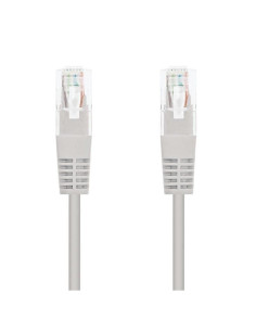 Cable de red rj45 utp nanocable 10.20.0100-l30 cat.5e/ 30cm/ gris