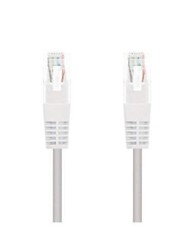 Cable de red rj45 utp nanocable 10.20.0101-w cat.5e/ 1m/ blanco