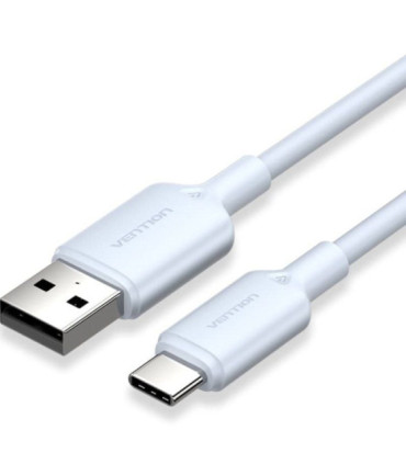 Cable usb 2.0 tipo-c vention ctqlh/ usb tipo-c macho - usb macho/ hasta 60w/ 480mbps/ 2m/ azul