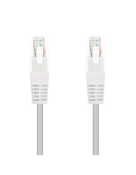 Cable de red rj45 utp nanocable 10.20.0400-l25-w cat.6/ 25cm/ blanco