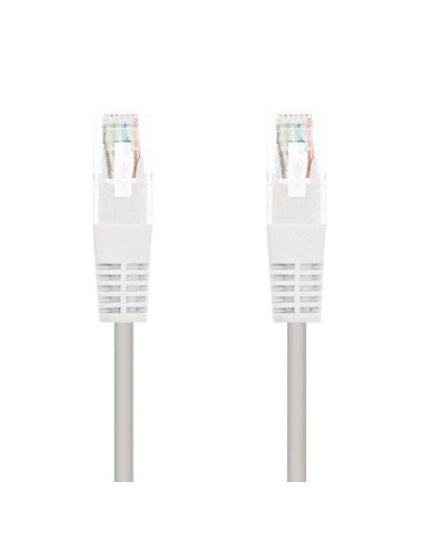 Cable de red rj45 utp nanocable 10.20.0402-w cat.6/ 2m/ blanco