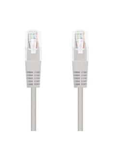 Cable de red rj45 utp nanocable 10.20.0430 cat.6/ 30m/ gris