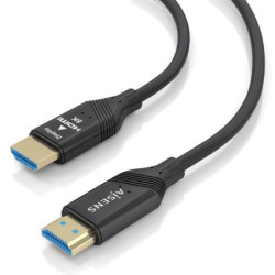 Cable hdmi 2.1 aoc 8k aisens a153-0936/ hdmi macho - hdmi macho/ 25m/ negro