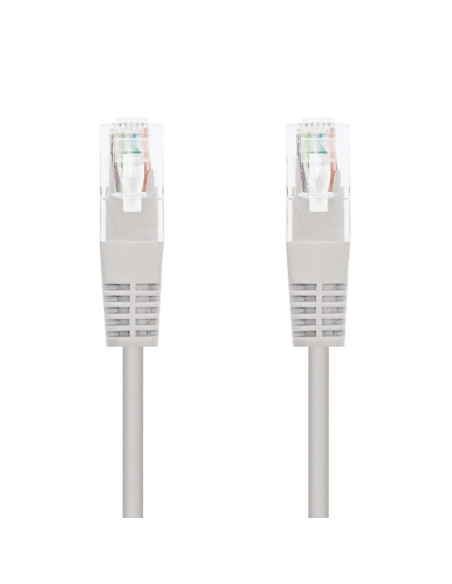 Cable de red rj45 utp nanocable 10.20.1300 cat.6/ 50cm/ gris