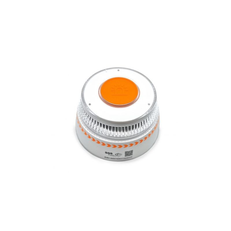 Luz baliza de emergencia para coche sos flash v16 connected iot bal/2/ homologada/ base imantada/ geolocalizable/ funciona a