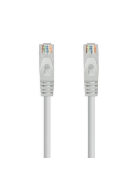 Cable de red rj45 utp nanocable 10.20.1801 cat.6a/ 1m/ gris