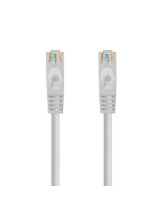 Cable de red rj45 utp nanocable 10.20.1815 cat.6a/ 15m/ gris
