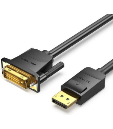 Cable conversor vention hafbg/ displayport macho - dvi macho/ 1.5m/ negro