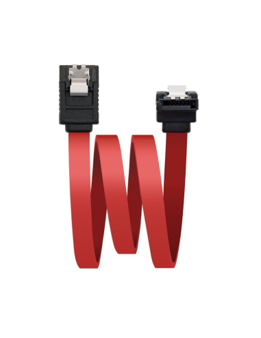 Cable sata nanocable 10.18.0301/ sata hembra - sata hembra/ 50cm/ rojo