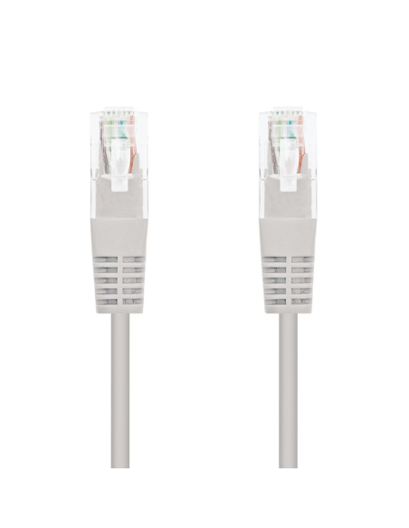 Cable de red rj45 utp nanocable 10.20.0115 cat.5/ 15m/ gris