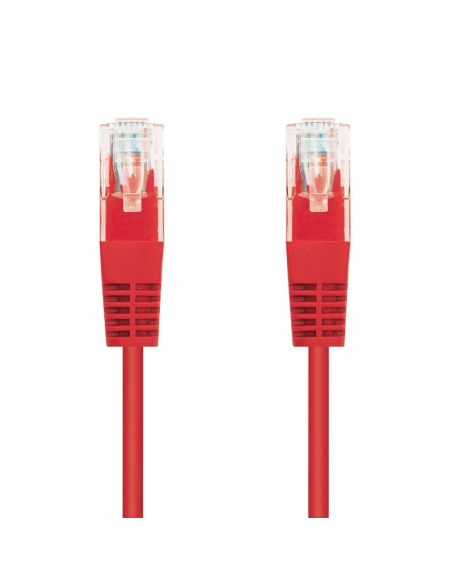 Cable de red rj45 utp nanocable 10.20.0402-r cat.6/ 2m/ rojo