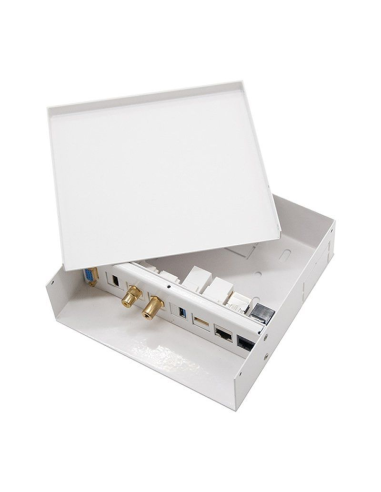 Caja de conexiones nanocable 10.35.0003/ vga - hdmi - jack 3.5 - rca - usb 3.0 - usb 2.0 - 2x rj45