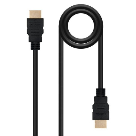 Cable hdmi 1.4 nanocable 10.15.1705/ hdmi macho - hdmi macho/ 5m/ negro