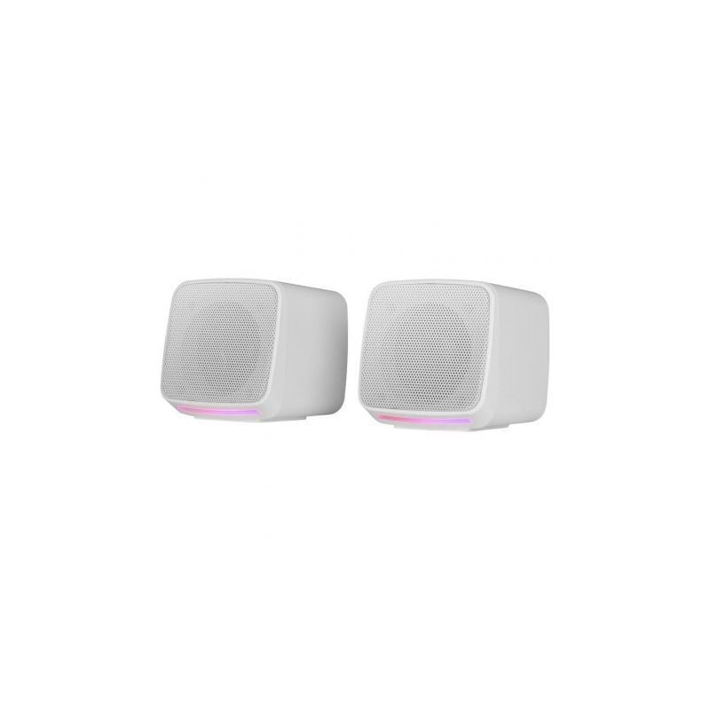 Altavoces mars gaming ms-pro/ 10w/ 1.0/ blancos