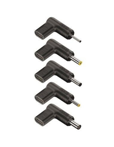 Pack 5 clavijas para portátil asus ngs bud-as/ dc - usb tipo-c