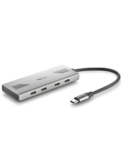 Hub usb tipo-c ngs wonder4-c/ 4xusb tipo-c