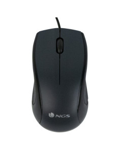 Ratón ngs black mist/ hasta 1000 dpi