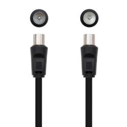 Cable de antena tv nanocable 10.26.0202/ 3c-2v macho - 3c-2v hembra