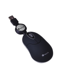 Ratón mini ngs sin/ hasta 1000 dpi