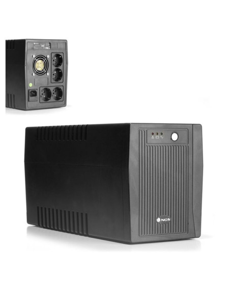 Sai offline ngs fortress 2000 v2/ 1500va-900w/ 4 salidas/ formato torre