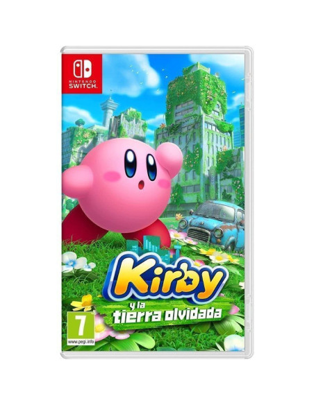 Juego para consola nintendo switch kirby y la tierra olvidada