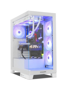 Caja gaming semitorre nox hummer glock/ blanca