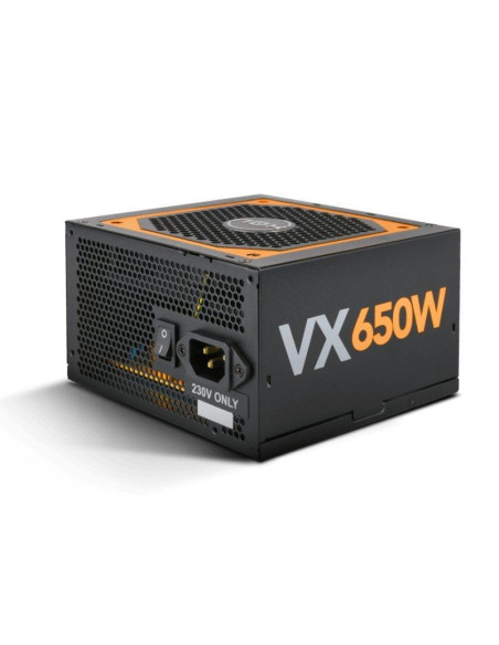 Fuente de alimentación nox urano vx/ 650w/ ventilador 12cm/ 80 plus bronze