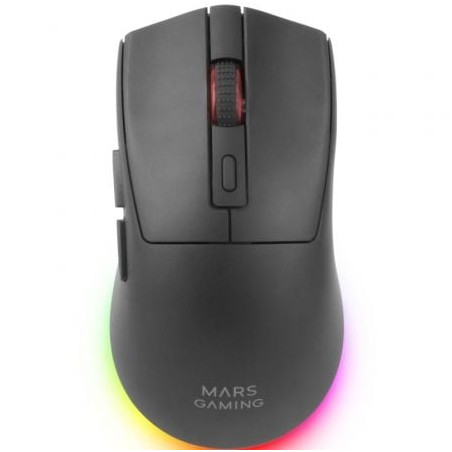 Ratón gaming inalámbrico mars gaming mm-t3/ batería recargable/ hasta 14400 dpi