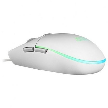 Ratón gaming mars gaming mmgw/ hasta 3200 dpi/ blanco