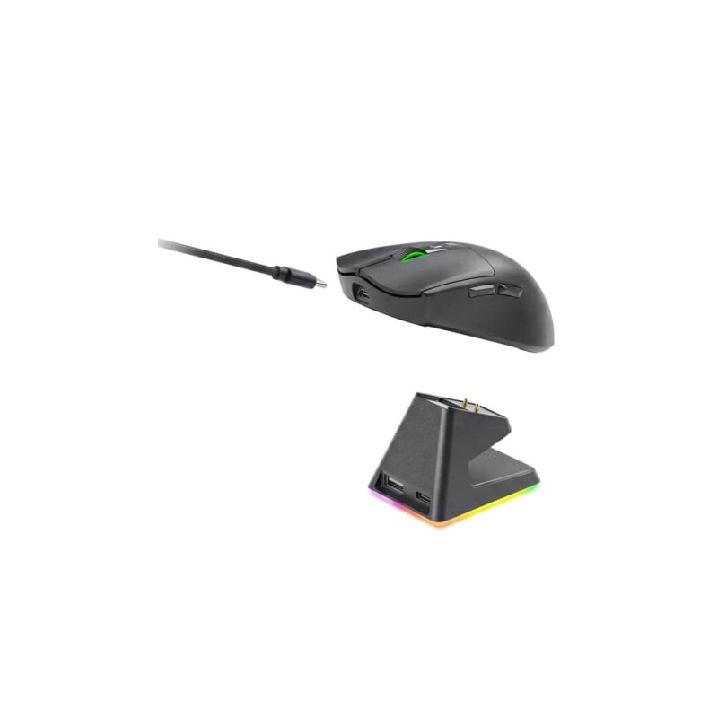 Ratón gaming mars gaming mmw-elite/ batería recargable/ hasta 20000 dpi
