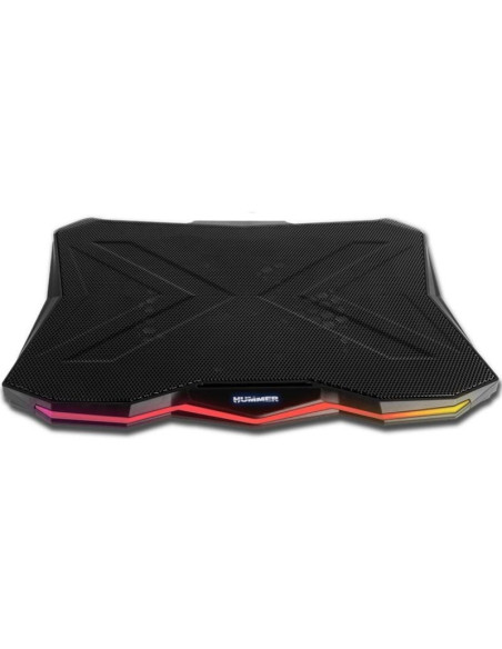 Soporte refrigerante nox pro stand para portátiles hasta 17.3'/ iluminación led