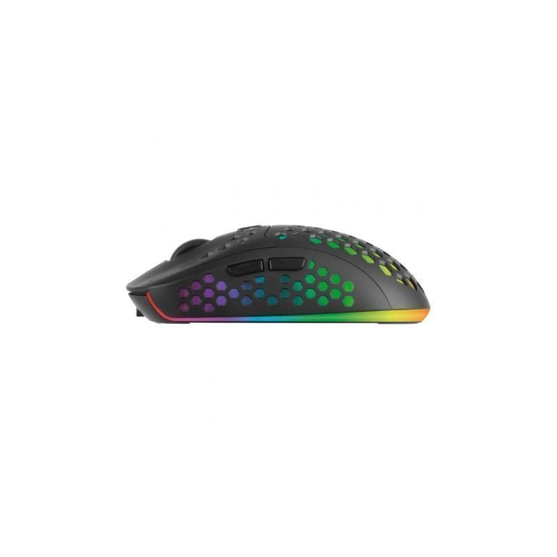 Ratón gaming inalámbrico mars gaming mmw3/ batería recargable/ hasta 3200 dpi