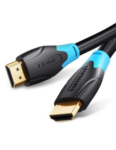 Cable hdmi 2.0 4k vention aacbe/ hdmi macho - hdmi macho/ 75cm/ negro