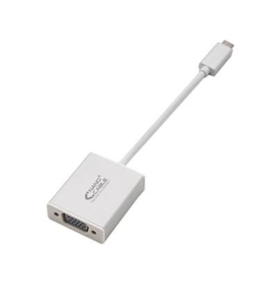 Cable conversor nanocable 10.16.4101/ usb tipo-c macho - vga hembra