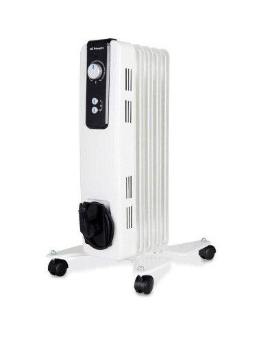 Radiador de aceite orbegozo rh 1000/ 2 potencias/ 500-1000w/ 5 elementos caloríficos