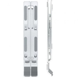 Soporte tooq tqlrs0035-al para portátil/ tablet hasta 15'/ plata